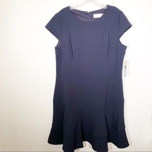 Eliza J cap sleeve sheath dress